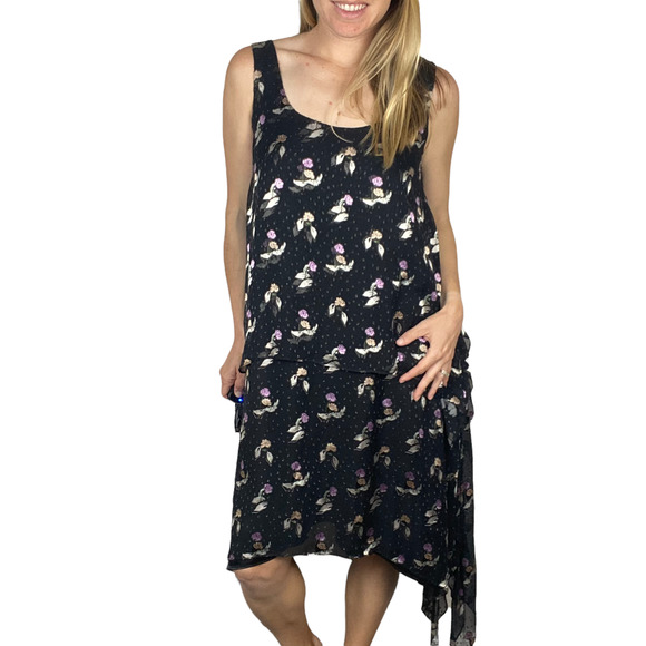 Opening Ceremony Gestures Floral Burnout Dress Size 2 - Picture 13 of 13